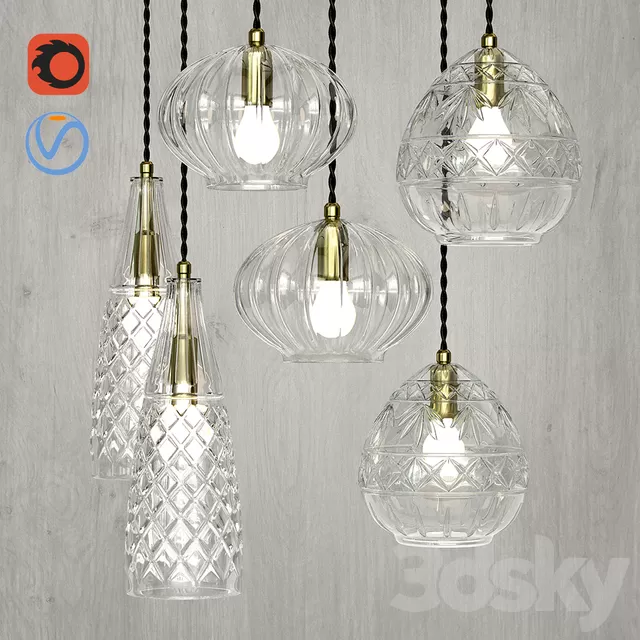 Ceiling Lights – 3D Models Download – 0753