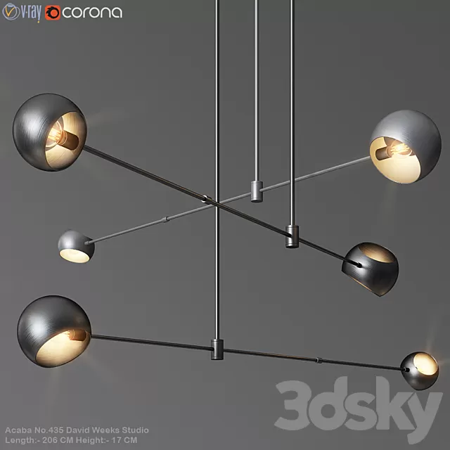 Ceiling Lights – 3D Models Download – Acaba No 435 David Weeks Studio Ceiling Lights – 3D Models Download – Acaba No 435 David Weeks Studio