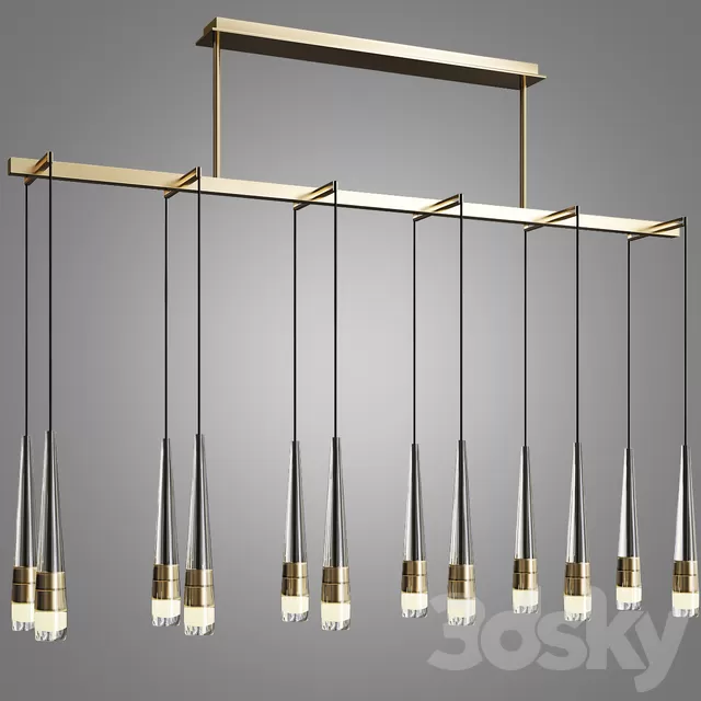Ceiling Lights – 3D Models Download – Apollinaire Linear Chandelier Ceiling Lights – 3D Models Download – Apollinaire Linear Chandelier