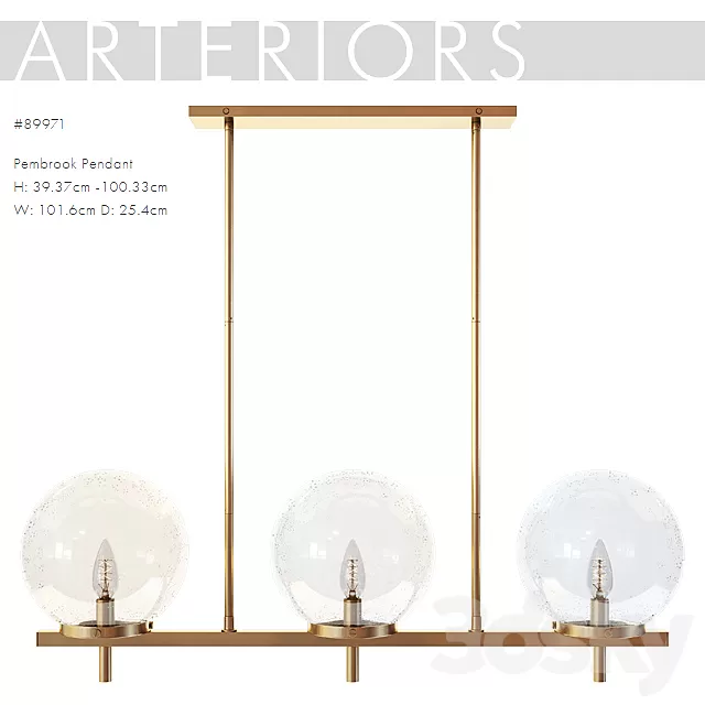 Ceiling Lights – 3D Models Download – ARTERIORS Pembrook Pendant Ceiling Lights – 3D Models Download – ARTERIORS Pembrook Pendant
