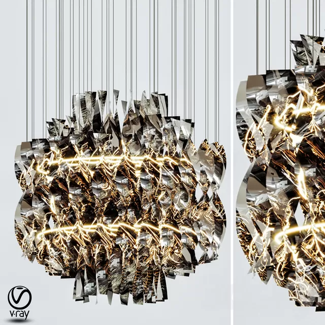 Ceiling Lights – 3D Models Download – Aura fumo chandelier Ceiling Lights – 3D Models Download – Aura fumo chandelier