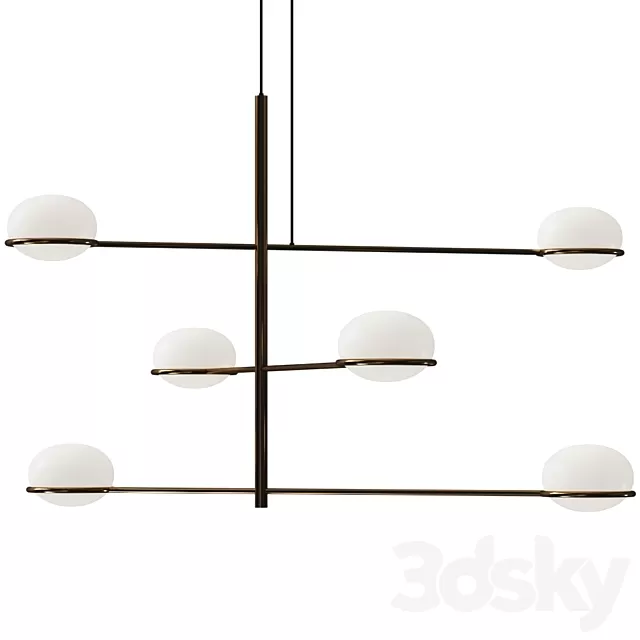 Ceiling Lights – 3D Models Download – Coco Chandelier by Leds C4