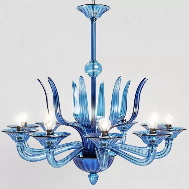 Ceiling Lights – 3D Models Download – De Majo Chandelier 7077 K10