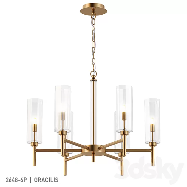 Ceiling Lights – 3D Models Download – Favourite 2648-6P chandelier