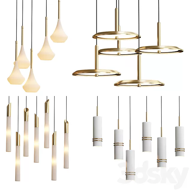 Ceiling Lights – 3D Models Download – Fulcrum light chandelier