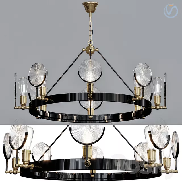 Ceiling Lights – 3D Models Download – GASLIGHT LENS Chandelier