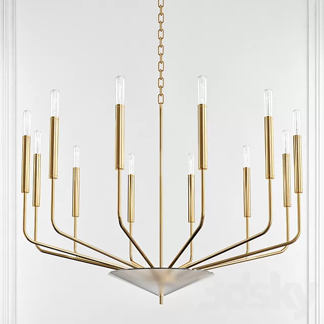 Ceiling Lights – 3D Models Download – Gideon 14 Light Candle Style Classic