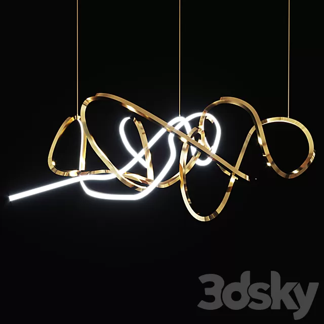 Ceiling Lights – 3D Models Download – Lampadario Inari Cameron Design