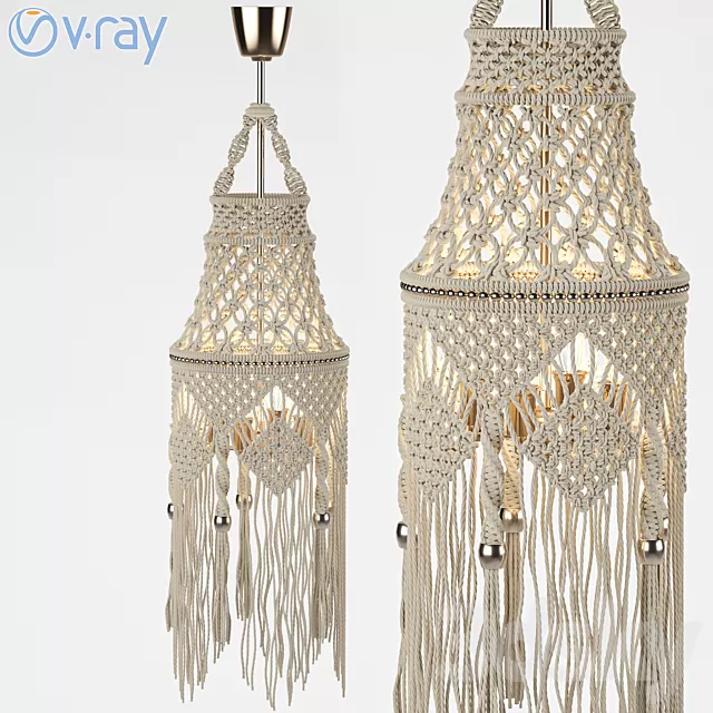 Ceiling Lights – 3D Models Download – macrame chandelier