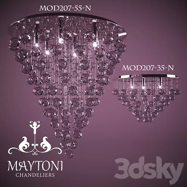 Ceiling Lights – 3D Models Download – Maytoni Modern 3
