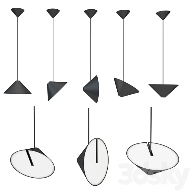 Ceiling Lights – 3D Models Download – Nod Daisuke Kitagawa pendant lamp