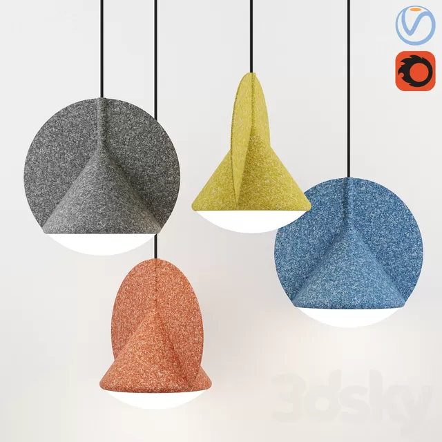 Ceiling Lights – 3D Models Download – Pendant lamp Bolia The Stamp