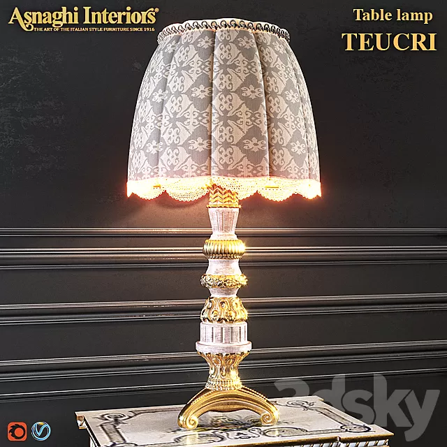 Table Lamp – 3D Models – 0028