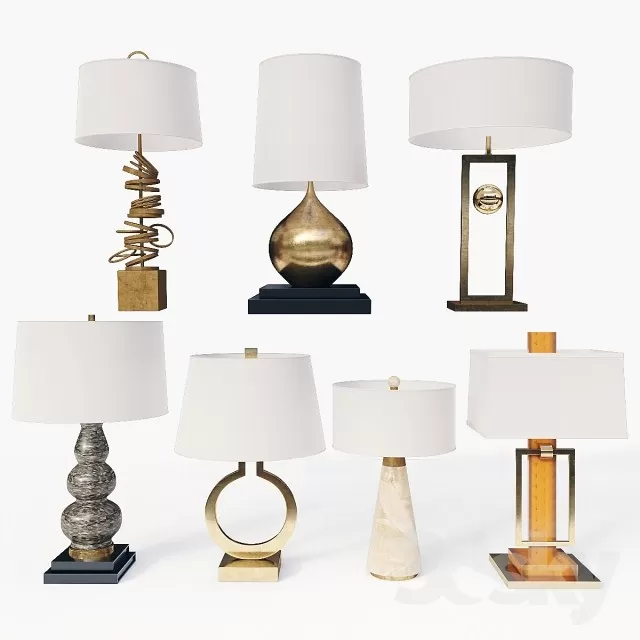 Table Lamp – 3D Models – 0144