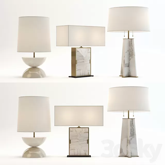 Table Lamp – 3D Models – 0146