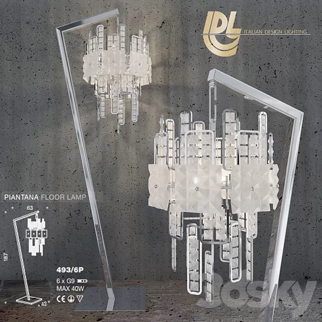 Floor Lamp – 3D Models – 0023