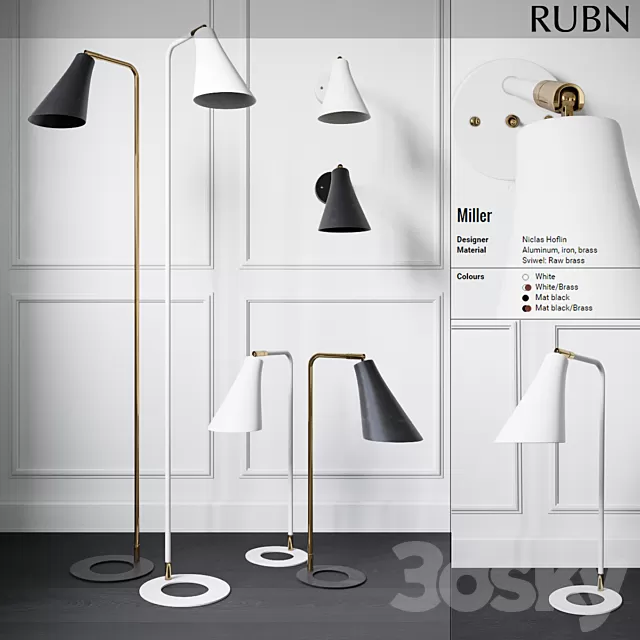 Floor Lamp – 3D Models – 0075