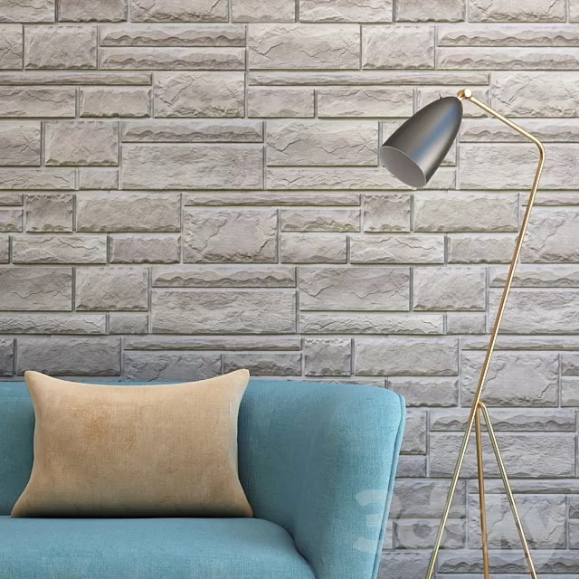Floor Lamp – 3D Models – Artificial Stone (cladding)