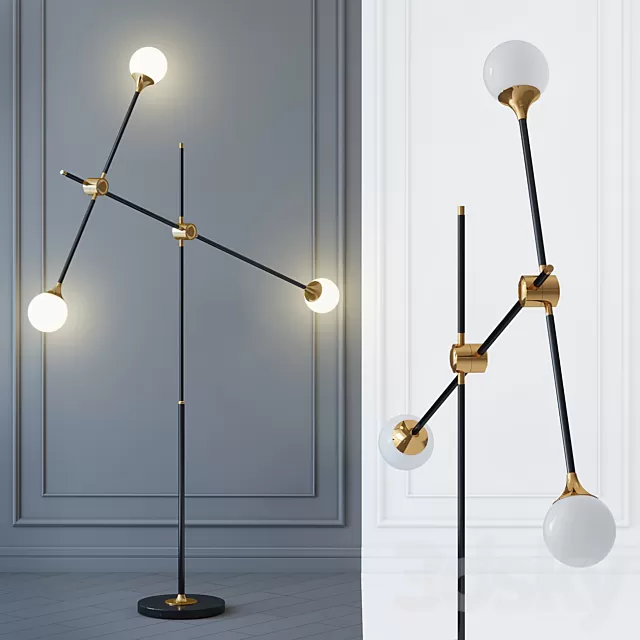 Floor Lamp – 3D Models – Floor Lamp Baton FLOR