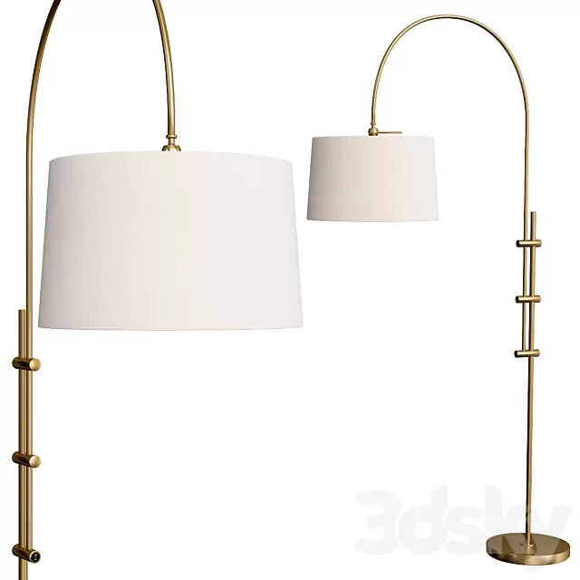 Floor Lamp – 3D Models – Maren Arc Floor Lamp
