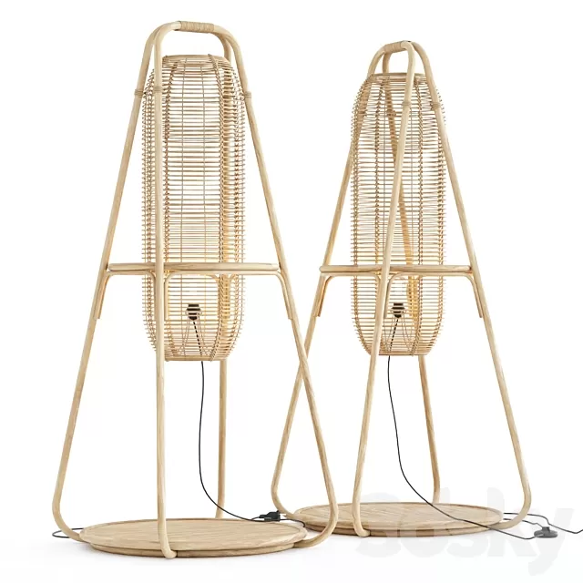 Floor Lamp – 3D Models – NACELLE floor lamp