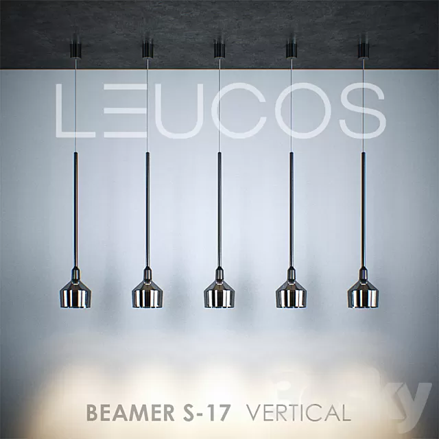 Spot Light – 3D Models – LEUCOS Beamer S 17 vertical