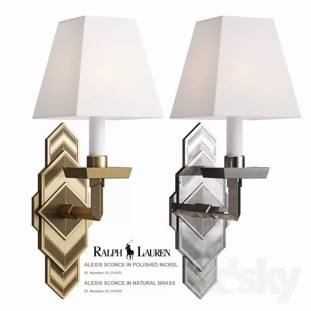 Wall Light – 3D Models – 0042 Wall Light – 3D Models – 0042