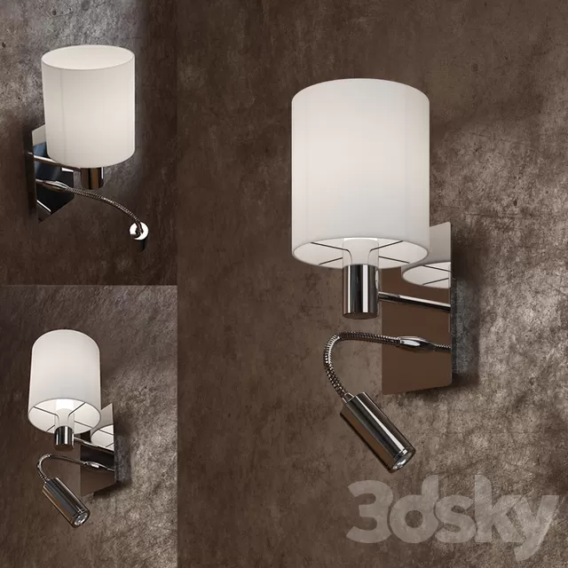 Wall Light – 3D Models – Eglo Halva 90925