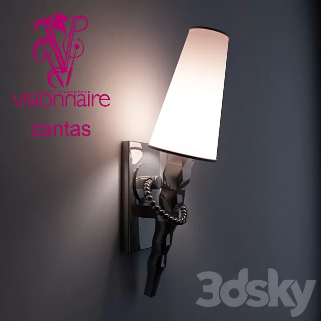 Wall Light – 3D Models – Visionnaire Zantas