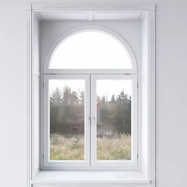 Windows – 3D Models – White window Windows – 3D Models – White window