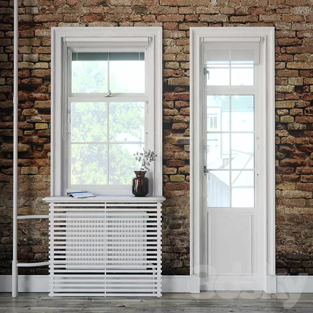 Windows – 3D Models – Windows in Scandinavian style Windows – 3D Models – Windows in Scandinavian style