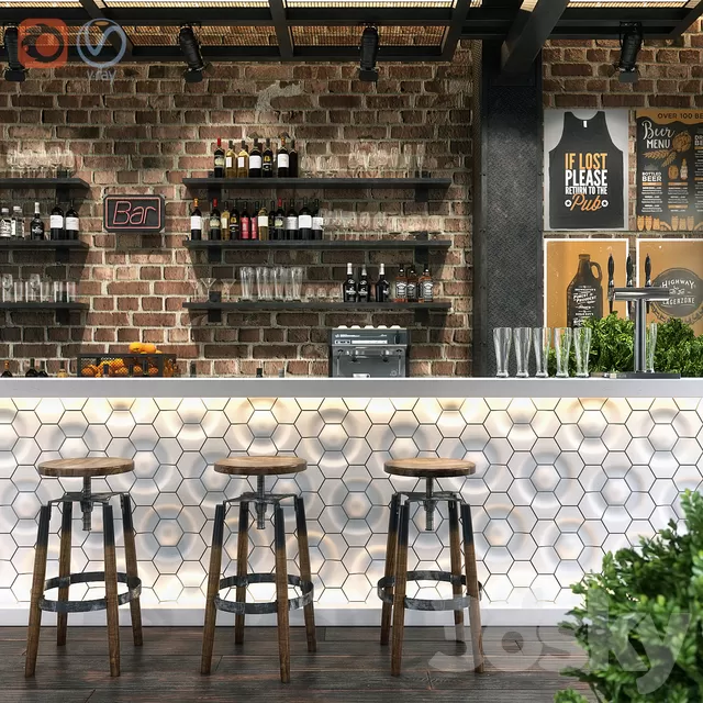 Restaurant – 3D Models – 0025