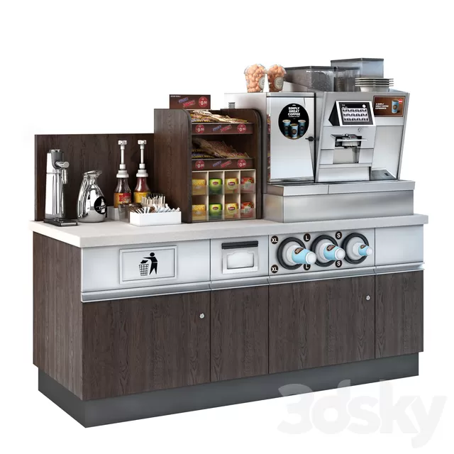 Restaurant – 3D Models – Thermoplan Black & White3 CTMC 3d model