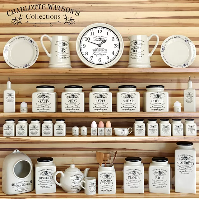 Restaurant – 3D Models – Сharlotte Watson`s Collection Cream