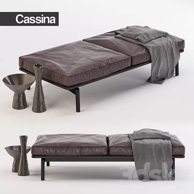 Beauty Salon – 3D Models – Cassina 288 0727 Sled