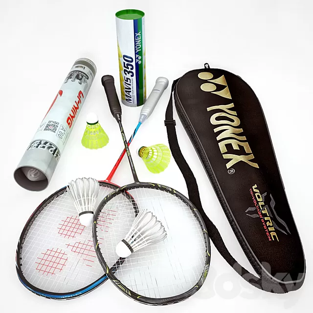 Sport – 3D Models – Badminton set (max 2011 Vray; obj) Sport – 3D Models – Badminton set (max 2011 Vray; obj)