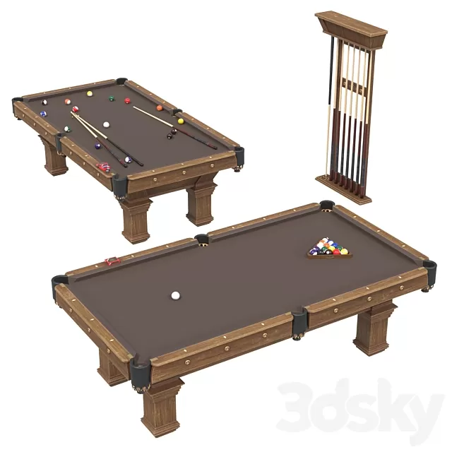 Sport – 3D Models – BRUNSWICK VINTAGE 1906 BILLIARDS TABLE – Restoration Hardware Sport – 3D Models – BRUNSWICK VINTAGE 1906 BILLIARDS TABLE – Restoration Hardware