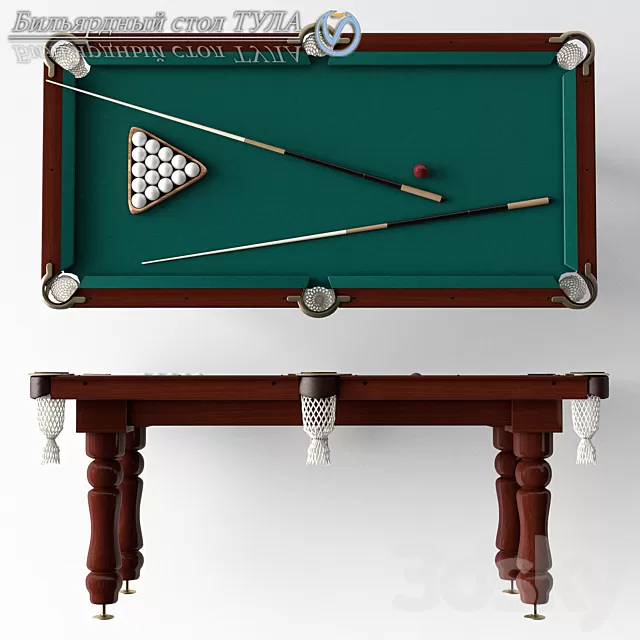 Sport – 3D Models – Pool table 7futov