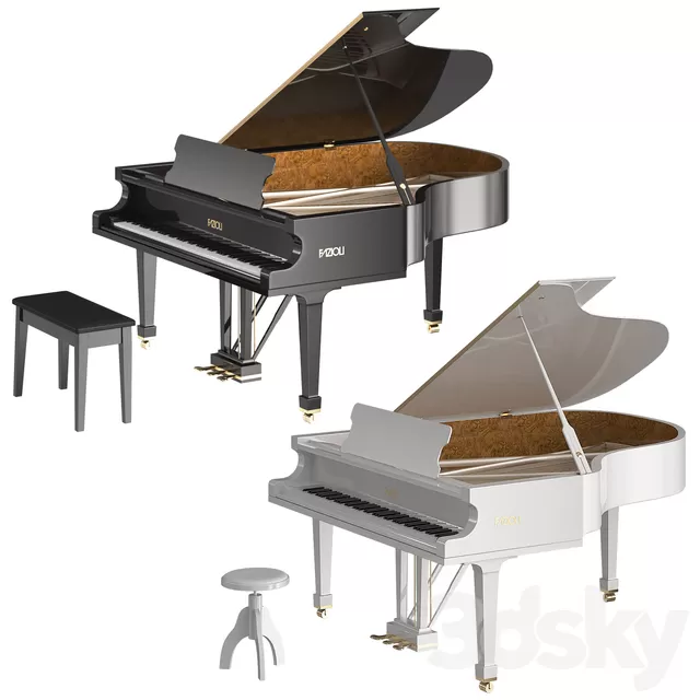 Musical Intrusments – 3D Models – 0003