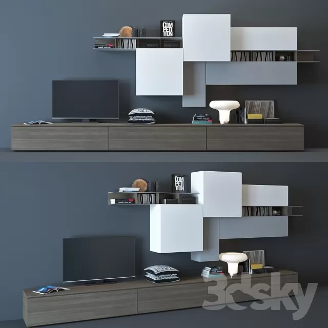 3DSKYMODEL – Shelf – Wardrobe – 30