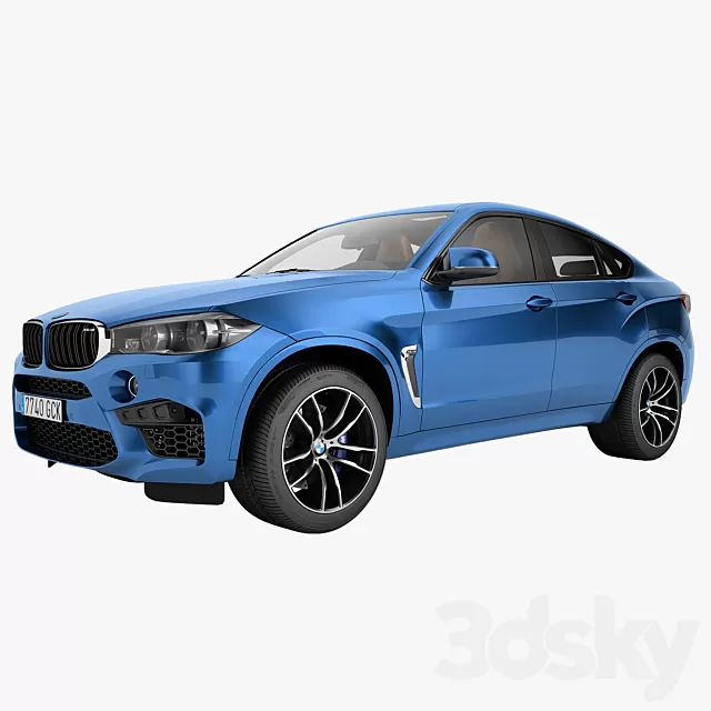 Transport – 3D Models – BMW X6M 2015 Transport – 3D Models – BMW X6M 2015