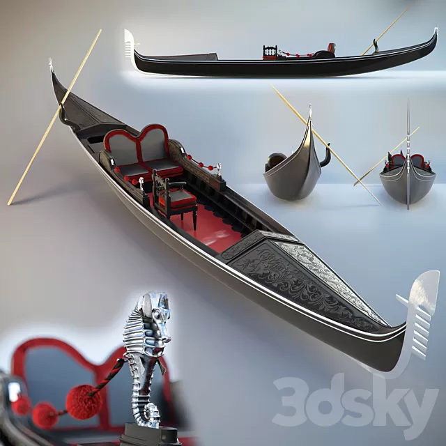 Transport – 3D Models – Gondola Transport – 3D Models – Gondola
