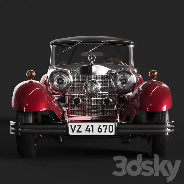 Transport – 3D Models – Mercedes Benz 380 Cabriolet Transport – 3D Models – Mercedes Benz 380 Cabriolet