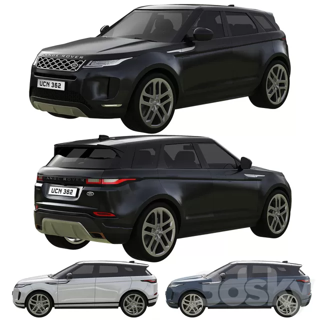 Transport – 3D Models – Range Rover Land Rover Evoque Transport – 3D Models – Range Rover Land Rover Evoque