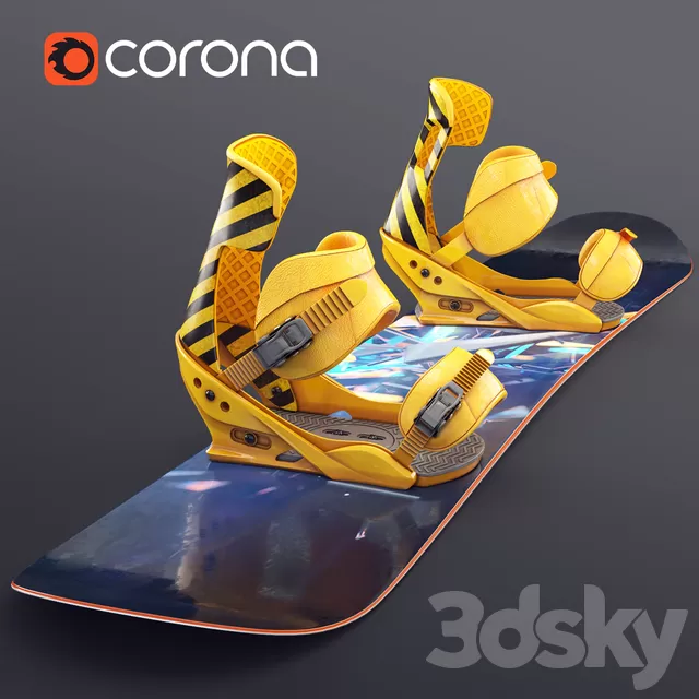 Transport – 3D Models – Snowboard Transport – 3D Models – Snowboard