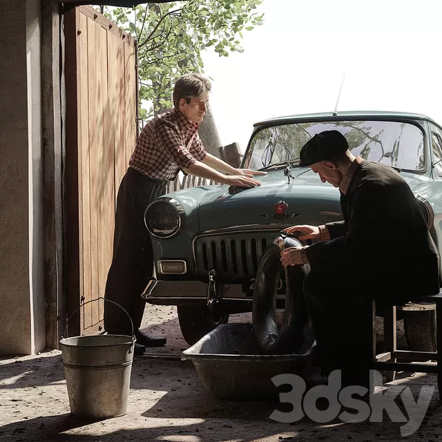 Transport – 3D Models – Tomorrow is a day off; 1961 3d Model Transport – 3D Models – Tomorrow is a day off; 1961 3d Model