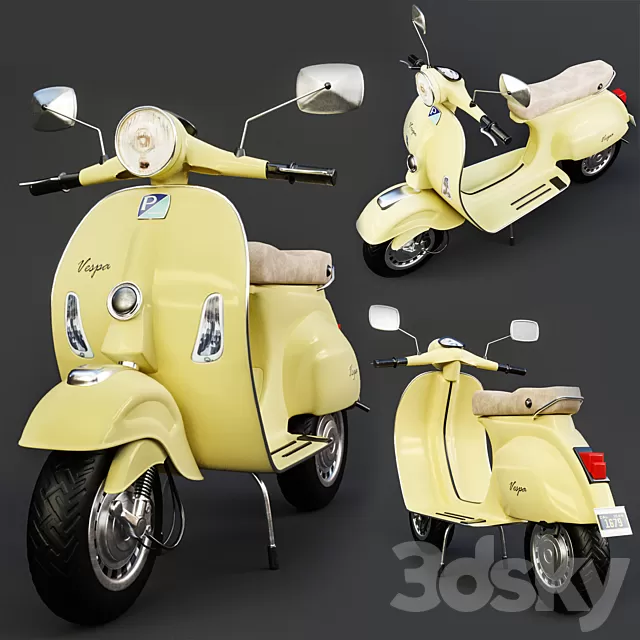Transport – 3D Models – Vespa 01 Transport – 3D Models – Vespa 01
