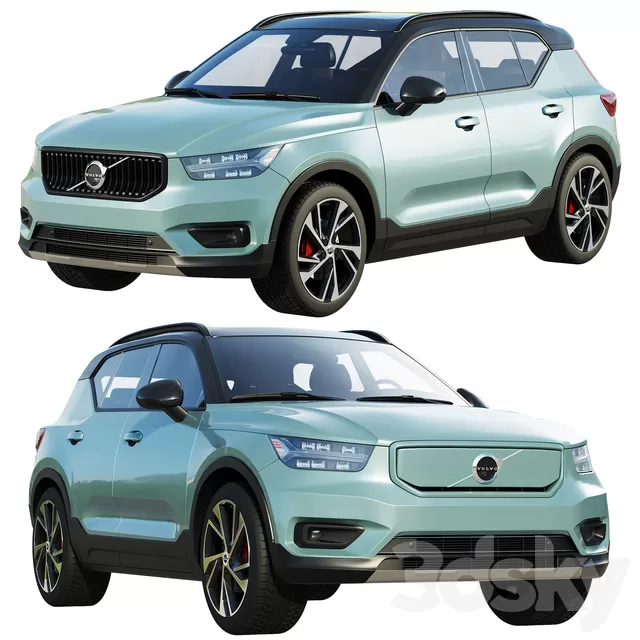 Transport – 3D Models – Volvo XC40 XC40 recharge 2020 Transport – 3D Models – Volvo XC40 XC40 recharge 2020