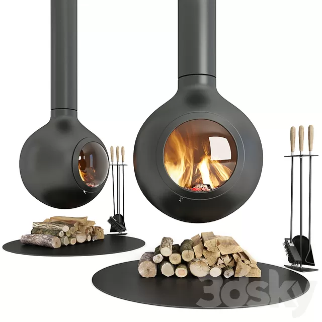 Fireplace – 3D Models – 0004