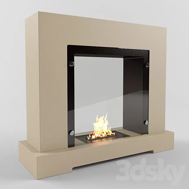 Fireplace – 3D Models – 0005